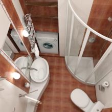 Красивые современные маленькие ванные комнаты дизайн — 50 фото идей